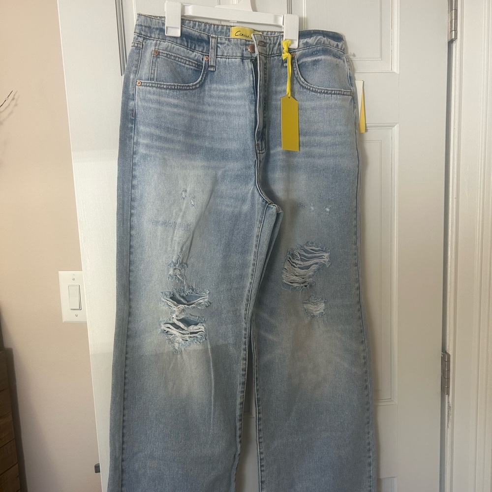 Circus by Sam Edelman Light Blue Flare Jeans